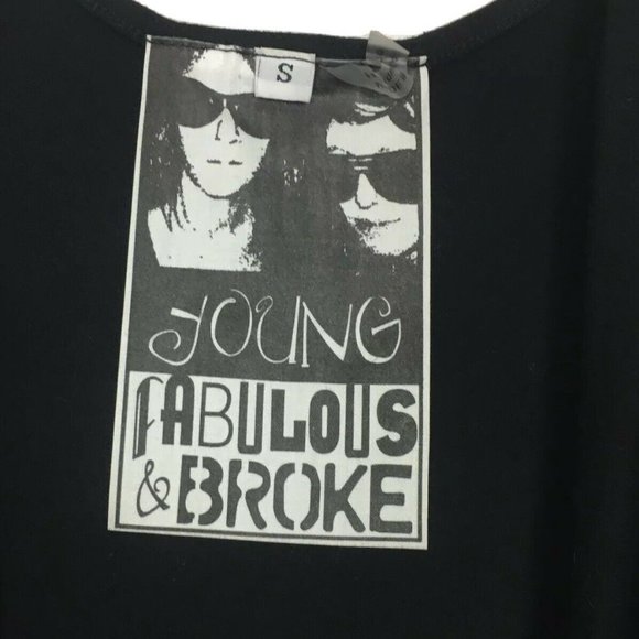 Young Fabulous Broke Black Lisle Wide Leg Jumpsuit - Picture 7 of 8